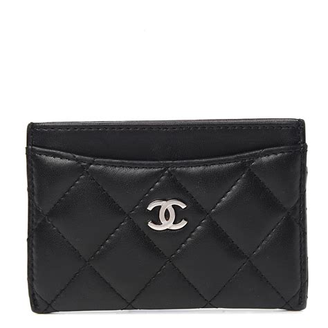 chanel chevron cardholder|CHANEL Lambskin Chevron Quilted Card Holder So Black .